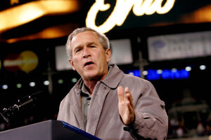 Bývalý americký prezident Bush.