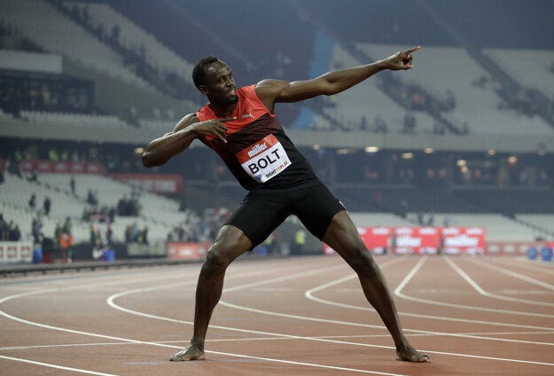 Usain Bolt potvrdil svoju pripravenosť na mítingu Diamantovej ligy v Londýne.