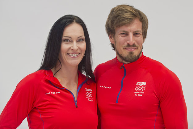 Peter Gelle a atlétka Martina Hrašnová.