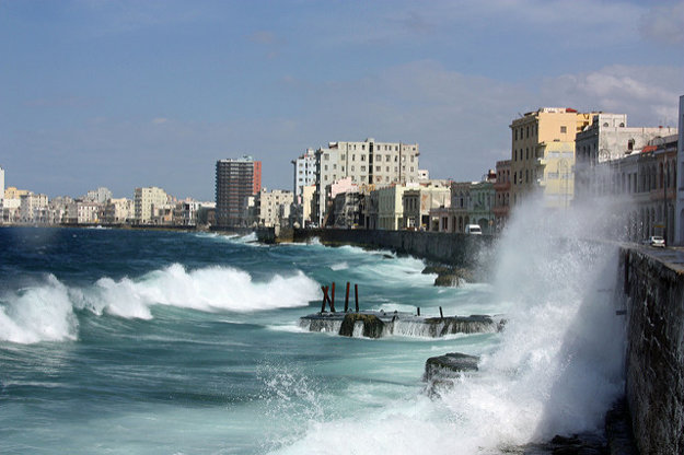 Havanský Malecón.