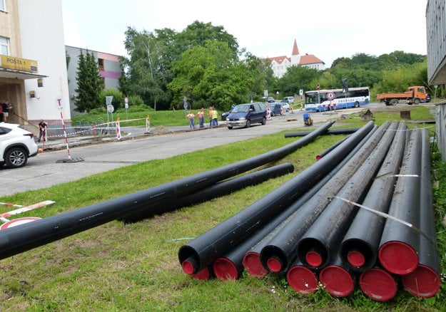 Pripravené na uloženie do zeme.