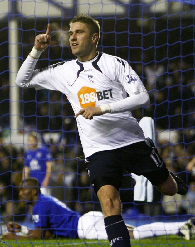 Ivan Klasnič hrával za Bolton Wanderers v rokoch 2009 až 2012.