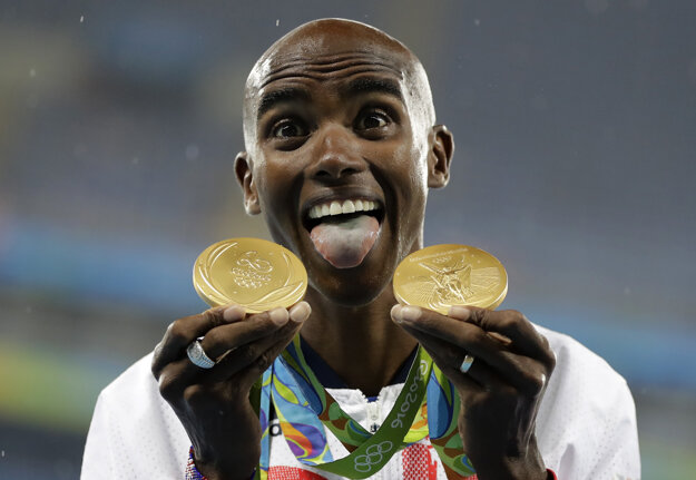 Mo Farah - najlepší európsky atlét za rok 2016.