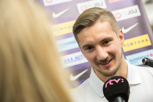 Aj Michal Škvarka zažil debut v seniorskej reprezentácii.