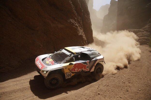 Stéphane Peterhansel na Rely Dakar.