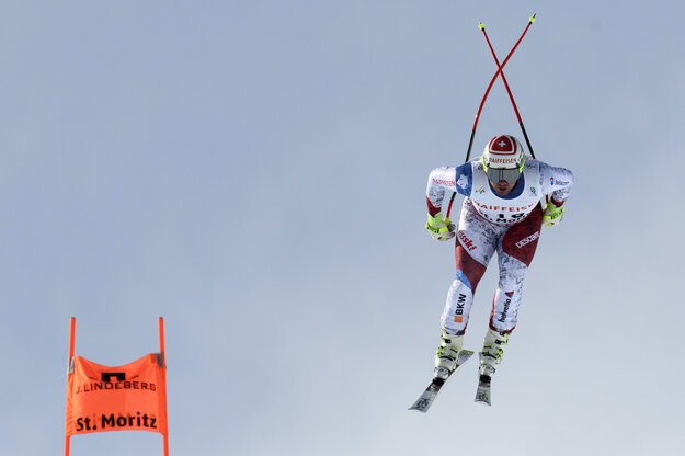 Beat Feuz, víťaz pretekov.