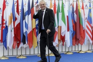 Český prezident Miloš Zeman na summite Ázia – Európa.