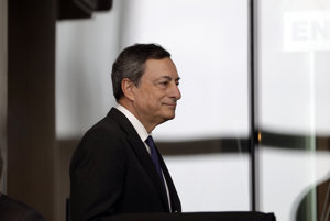 Prezident Európskej centrálnej banky Mario Draghi.