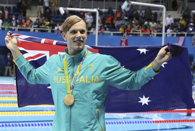 V Riu de Janeiro získal Kyle Chalmers zlatú olympijskú medailu na 100 metrov voľným spôsobom.