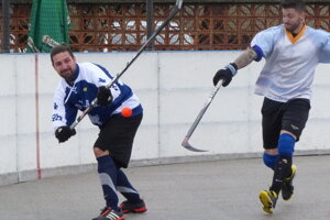 Skalická hokejbalová liga, semifinále Havana - Adidas