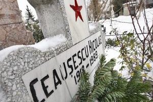 Hrob bývalého rumunského vodcu Nicolaea Ceausesca.