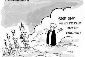 Sporná karikatúra.