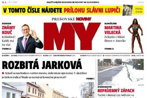 Prešovské noviny. V predaji od 13. do 19. februára.