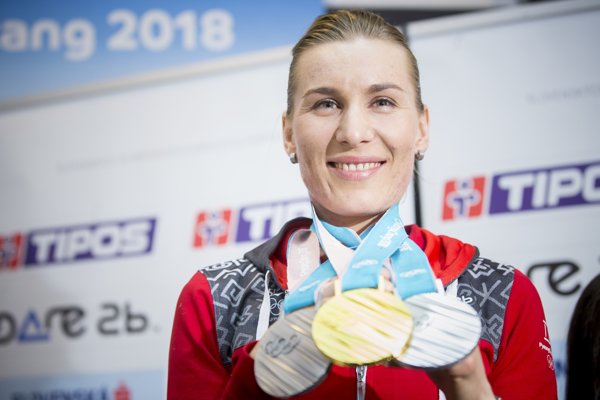 Úspešná slovenská olympionička Anastasia Kuzminová.