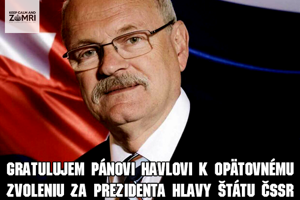 Keď Zemana znova zvolili za prezidenta
