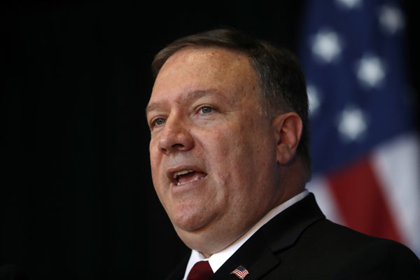 Americký minister zahraničia Mike Pompeo.