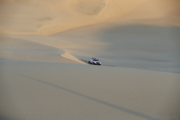 Nasser Al-Attiyah počas Rely Dakar 2019.