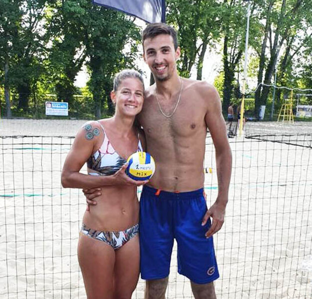 Víťazi mixu Nina Velecká a Lukáš Kráľovič.