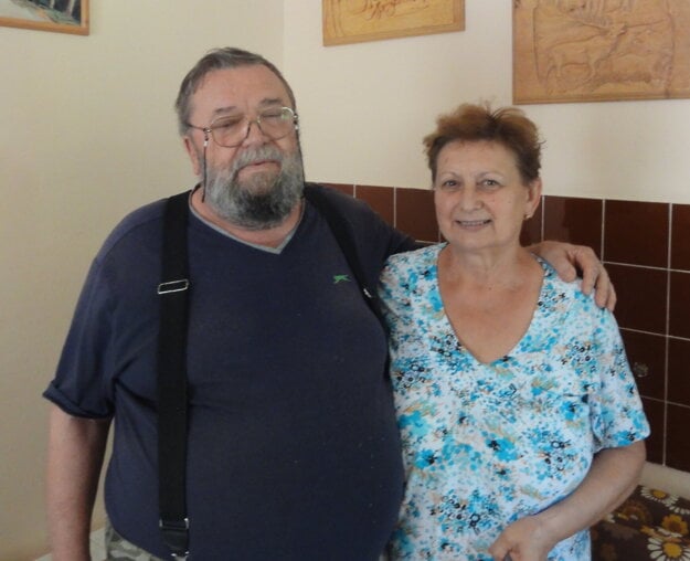 Organizátori sympózia, Rebeka a Július Déžiovci.