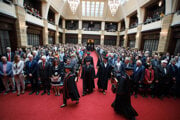 Slávnostné otvorenie 101. akademického roka 2019/2020 v Aule Univerzity Komenského na Šafárikovom námestí v Bratislave.