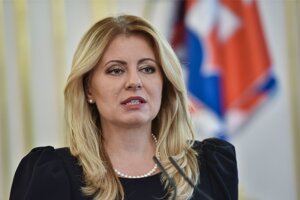 Prezidentka Zuzana Čaputová. 