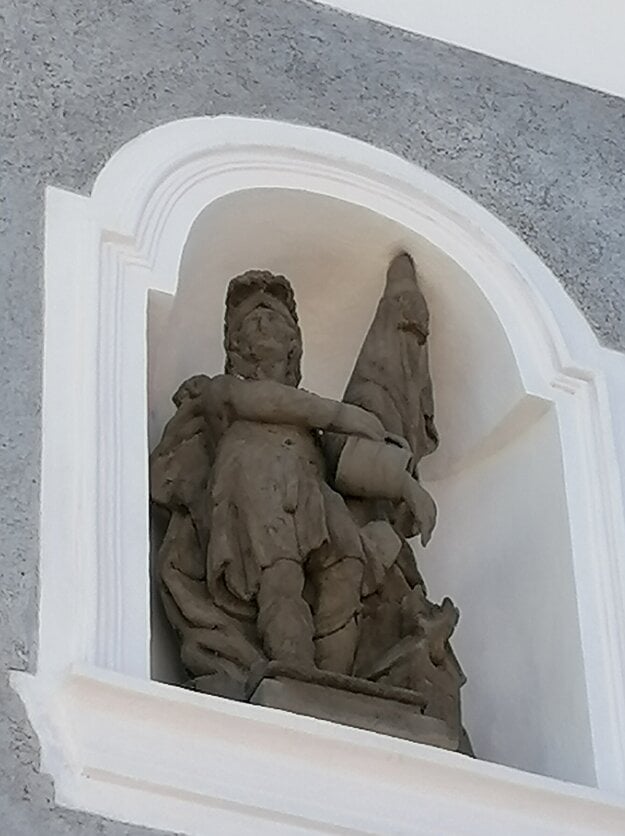 Socha sv. Floriána.