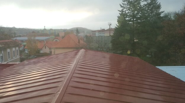 Nová strecha.
