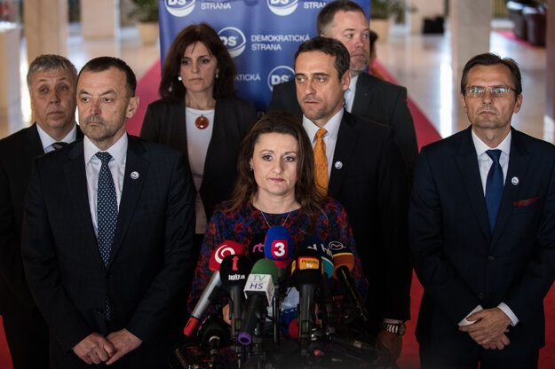 Natália Blahová a jej kolegovia.