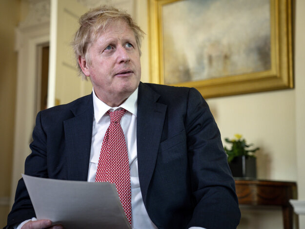 Britský premiér Boris Johnson.