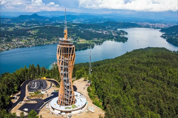 Wörthersee veža Pyramidenkogel