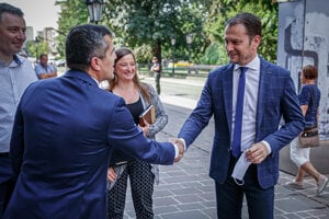 Predseda vlády SR Igor Matovič sa v Košiciach stretol so zamestnancami firmy Wirecard.