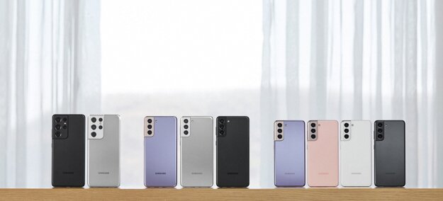 Galaxy S21 Ultra, S21+ a S21