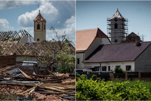 Kostol v Moravskej Novej Vsi.