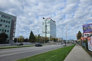 Forum Business Center v Ružinove. 