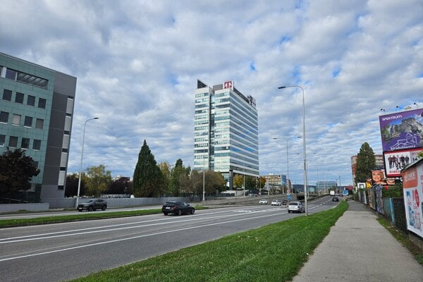 Forum Business Center v Ružinove. 