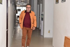 Agropodnikateľ Diego Roda na humenskom okresnom súde. 

