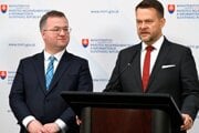 Samuel Migaľ s Radomírom Šalitrošom.