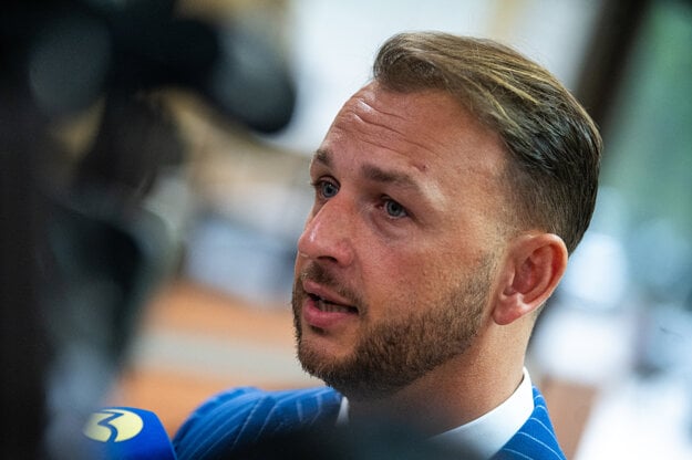 Minister vnútra Matúš Šutaj Eštok. (zdroj: SME/Marko Erd)