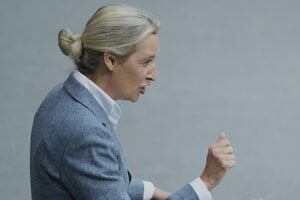 Alice Weidelová, spolupredsedníčka strany AfD.
