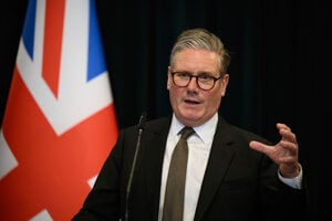 Britský premiér Keir Starmer.