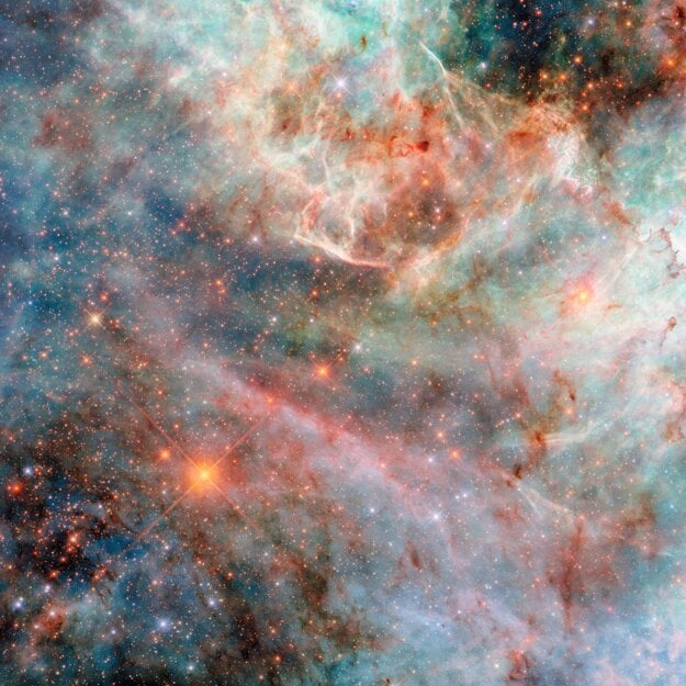 Veľký Magellanov mrak. (zdroj: ESA/Hubble & NASA, C. Murray)