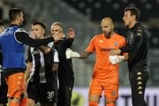 Futbalisti FK Partizan Belehrad.