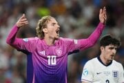 Nick Woltemade počas finále EURO U21 2025 na Slovensku.