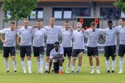 Futbalisti OFK Baník Lehota pod Vtáčnikom.