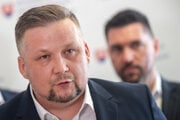 Generálny riaditeľ PPA Marek Čepko a minister pôdohospodárstva a rozvoja vidieka Richard Takáč.