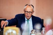 Spolkový kancelár Friedrich Merz.