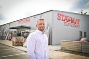 Konateľ spoločnosti Stavmat stavebniny Ivan Bako. 