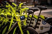 Elektrobicykle z Tnavvského bikesharingu.