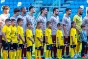 Futbalisti OŠK Kolíňany.