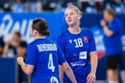 Slovenské hádzanárky do 17 rokov. 